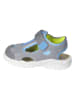 PEPINO Halbsandalen "Jo" in Grau/ Blau