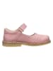 POM POM Leder-Spangenballerinas in Rosa