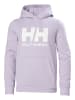 Helly Hansen Hoodie "Logo" in Flieder