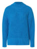 More & More Grobstrickpullover in blau