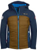 Trollkids Softshelljacke "Lysefjord" in Braun/ Dunkelblau