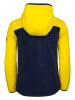 Trollkids Fleecejacke "Stavanger" in Gelb/ Dunkelblau