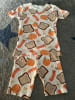 carter's 2er-Set: Pyjamas in Weiß/ Grau