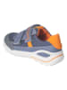 Ricosta Leder-Sneakers "Rider" in Dunkelblau/ Orange