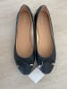 Geox Leder-Ballerinas "Charlene" in Dunkelblau