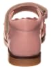 POM POM Leder-Sandalen in Rosa
