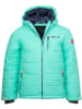 Trollkids Ski-/ Snowboardjacke "Hemsedal" in Mint/ Dunkelblau