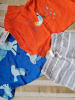 carter's 3tlg. Outfit in Blau/ Orange