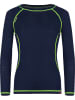 Trollkids 2tlg. Funktionswäsche-Set "Kids Merino Baselayer" in Dunkelblau
