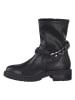 Tamaris Leder-Boots in Schwarz