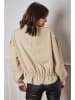 Vanille & Chocolat Bluse "Vanessa" in Beige