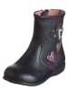 Lea Lelo Leder-Stiefel in Dunkelblau
