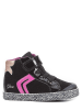 Geox Leder-Sneakers "Kilwi" in Schwarz