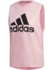 adidas Trainingstop "Badge of Sport" in Rosa