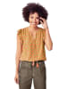 Heine Bluse in Apricot/ Grün