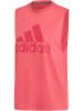 adidas Trainingstop "Badge of Sport" in Pink