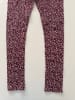 lamino Leggins Bordeaux mit Blumen