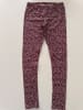 lamino Leggins Bordeaux mit Blumen