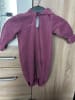 Hoppediz Overall Fleece-Overall mit Umschlagbündchen in beere