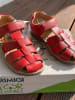 Primigi Leder-Halbsandalen in Rot