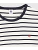 PETIT BATEAU Pyjama in Dunkelblau/ Weiß