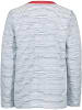 lamino Longsleeve in Blau/ Weiß
