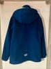 Trollkids Softshell Jacke "Preikestolen" in Marineblau / Hellgrün / Mittelblau
