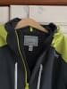 Regatta Regenjacke "Highton IV" in Anthrazit/ Neongrün