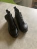 Noosy Leder-Sneakers in Schwarz