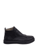 Noosy Leder-Sneakers in Schwarz