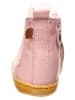 BO-BELL Leder-Chelsea-Boots in Rosa