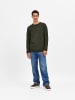 SELECTED HOMME Sweatshirt in Khaki