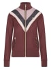 4funkyflavours Sweatjacke "Honeysuckle Rose" in Bordeaux