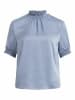 Vila Shirt "Blume" in Hellblau