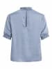 Vila Shirt "Blume" in Hellblau