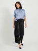 Vila Shirt "Blume" in Hellblau