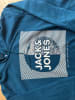 Jack & Jones Hoodie "Stein" in Blau