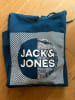 Jack & Jones Hoodie "Stein" in Blau