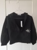 Calvin Klein Sweatjacke in Schwarz