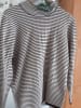 Gerry Weber Pullover in Braun/ Creme