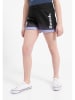 Bench Sweatshorts "Shaunie" in Schwarz/ Flieder