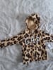 GAP Sweatjacke in Beige/ Braun