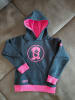 Trollkids Hoodie "Troll" in Dunkelblau/ Pink