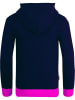 Trollkids Hoodie "Troll" in Dunkelblau/ Pink