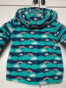 Frugi Sweatjacke in Dunkelblau/ Türkis