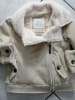 Emoi Übergangsjacke in Beige/ Weiß