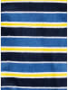 Sanetta Bademantel in Blau/ Gelb/ Dunkelblau