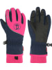 Trollkids Funktions-Handschuhe "Trolltunga" in Dunkelblau/ Pink