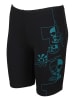 Arena Lange Badehose in Schwarz/ Türkis