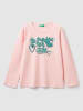 Benetton Longsleeve in Rosa